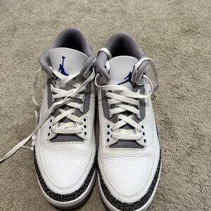 Jordan 3 Retro Racer Blue - Size 12 - Used but Good Condition